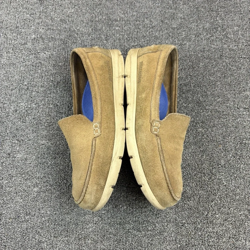 Birkenstock Utti Slip On Size 42 Mens 9 Casual Taupe Suede Comfort Shoes